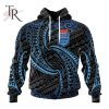 NSW Blues State Of Origin Special Polynesian Design Hoodie