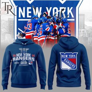 New York Rangers 2024 Stanley Cup Playoffs Most Season Points Hoodie