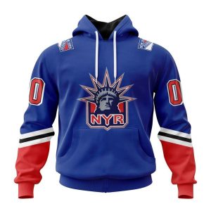 New York Rangers Reverse Retro Kits 2022 Personalized Hoodie