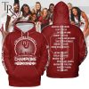 Oklahoma Sooners Big 12 Regular Season Champions 2024 Hoodie