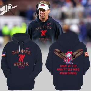 Ole Miss Rebels U.S.A Est.1848 Home Of The Mighty Ole Miss Come To The Ship Hoodie