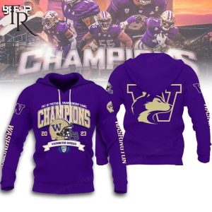 Pac-12 Football Championship Game Champions 2023 Washington Huskies Hoodie