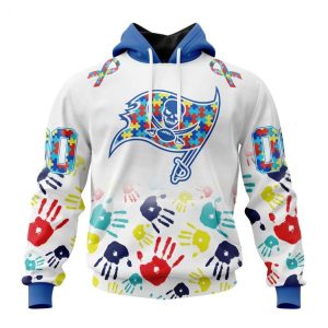 Persionalized NFL Tampa Bay Buccaneers Special Autism Awareness Design Hoodie