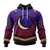 Persionalized NHL Arizona Coyotes Special Retro Gradient Design Hoodie