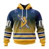 Persionalized NHL Buffalo Sabres Special Retro Gradient Design Hoodie