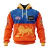 Personalized AFL Brisbane Lions Away Kits 2023 T-Shirt