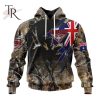 Personalized AFL Essendon Football Club Special Camo Realtree Hunting Hoodie 3D