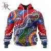 Personalized AFL Essendon Football Club Special Indigenous Design Hoodie 3D