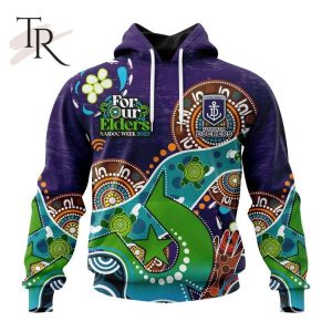 Personalized AFL Fremantle Dockers Special Design For NAIDOC Week For Our Elders Hoodie 3D