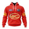 Personalized AFL Gold Coast Suns Home Kits 2023 T-Shirt