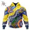 Personalized AFL Gold Coast Suns Special Indigenous Design Hoodie 3D