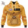 Personalized AFL Hawthorn Football Club Special Indigenous Design Hoodie 3D