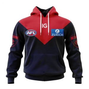 Personalized AFL Melbourne Football Club Home Kits 2023 T-Shirt