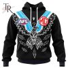 Personalized AFL Port Adelaide Football Club Special Indigenous Design Hoodie 3D