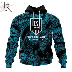 Personalized AFL Port Adelaide Football Club Special Polynesian Design Hoodie