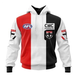 Personalized AFL St Kilda Football Club Home Kits 2023 T-Shirt