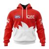 Personalized AFL Sydney Swans Home Kits 2023 T-Shirt