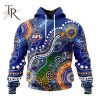 Personalized AFL West Coast Eagles Special Indigenous Design Hoodie 3D