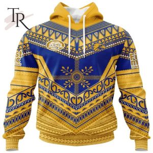 Personalized AFL West Coast Eagles Special Pasifika Design Hoodie 3D