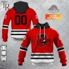 Personalized AHL Rockford IceHogs Color Jersey Style Hoodie