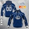 Personalized AHL Syracuse Crunch Color Jersey Style Hoodie