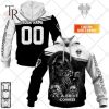 Personalized CA Brive Rugby Rugby Skull Death Design Hoodie