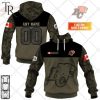 Personalized CFL BC Lions Camo V2 Style Hoodie