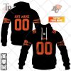 Personalized CFL BC Lions Home Jersey Style Hoodie