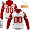 Personalized CFL Calgary Stampeders Away Jersey Style Hoodie