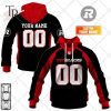 Personalized CFL Ottawa Redblacks Home Jersey Style Hoodie