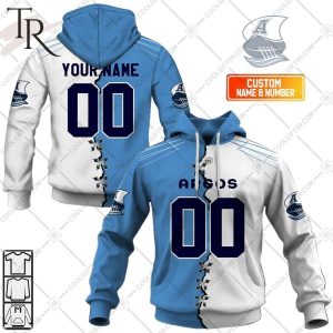 Personalized CFL Toronto Argonauts Mix Jersey Style Hoodie