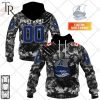 Personalized CFL Toronto Argonauts Special Camo Armed Forces Design Hoodie