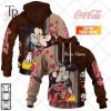 Personalized Coca Cola Mickey And Minnie Design Hoodie