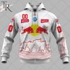 Personalized EC Red Bull Salzburg Home Jersey Style Hoodie