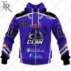 Personalized EIHL Glasgow Clan 2324 Jersey Style Hoodie