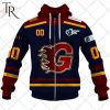 Personalized EIHL Guildford Flames 2324 Jersey Style Hoodie