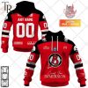 Personalized FR Hockey – Diables Rouges de Briancon Home Jersey Style Hoodie