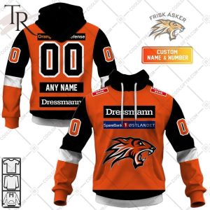 Personalized Frisk Asker 2324 Home Jersey Style Hoodie