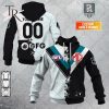 Personalized Guernsey Mix V2 AFL Port Adelaide Power Hoodie 3D