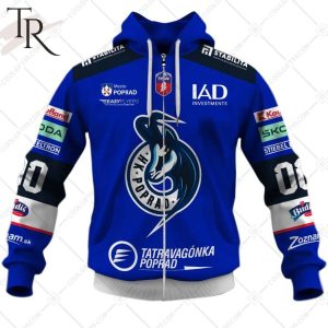 Personalized HK Poprad Jersey Style Hoodie