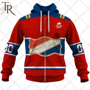 Personalized Hasle Loren Ishockey 2324 Home Jersey Style Hoodie