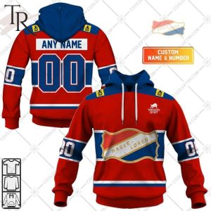 Personalized Hasle Loren Ishockey 2324 Home Jersey Style Hoodie