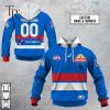 Personalized Home Guernsey 2023 AFL Western Bulldogs Hoodie