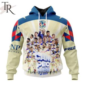 Personalized LIGA MX Club America Campeon Corona Hoodie