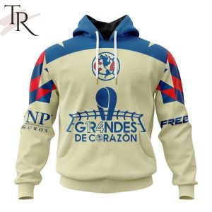 Personalized LIGA MX Club America Grandes De Corazon Campeon Hoodie