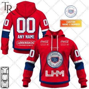 Personalized Lorenskog IK 2324 Home Jersey Style Hoodie