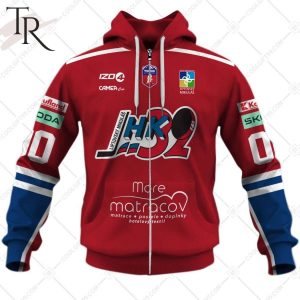 Personalized MHK 32 Liptovsky Mikulas Jersey Style Hoodie