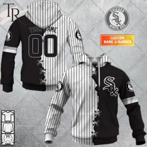 Personalized MLB Chicago White Sox Mix Jersey Hoodie