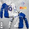 Personalized MLB Toronto Blue Jays Mix Jersey Hoodie