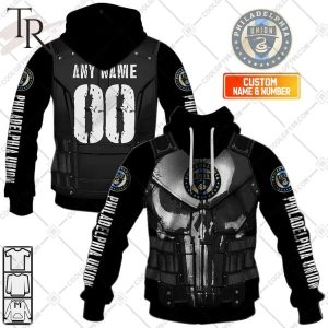 Personalized MLS Philadelphia Union Punisher Design Hoodie